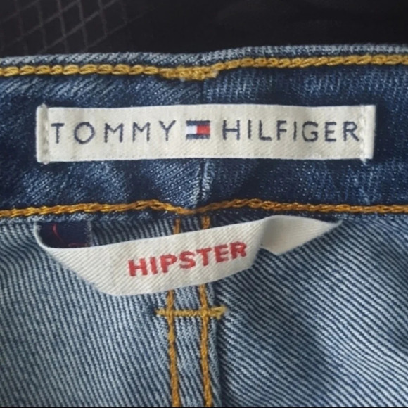 Tommy Hilfiger Hipster Cuffed Leg Capri Cropped Jeans - Picture 5 of 7